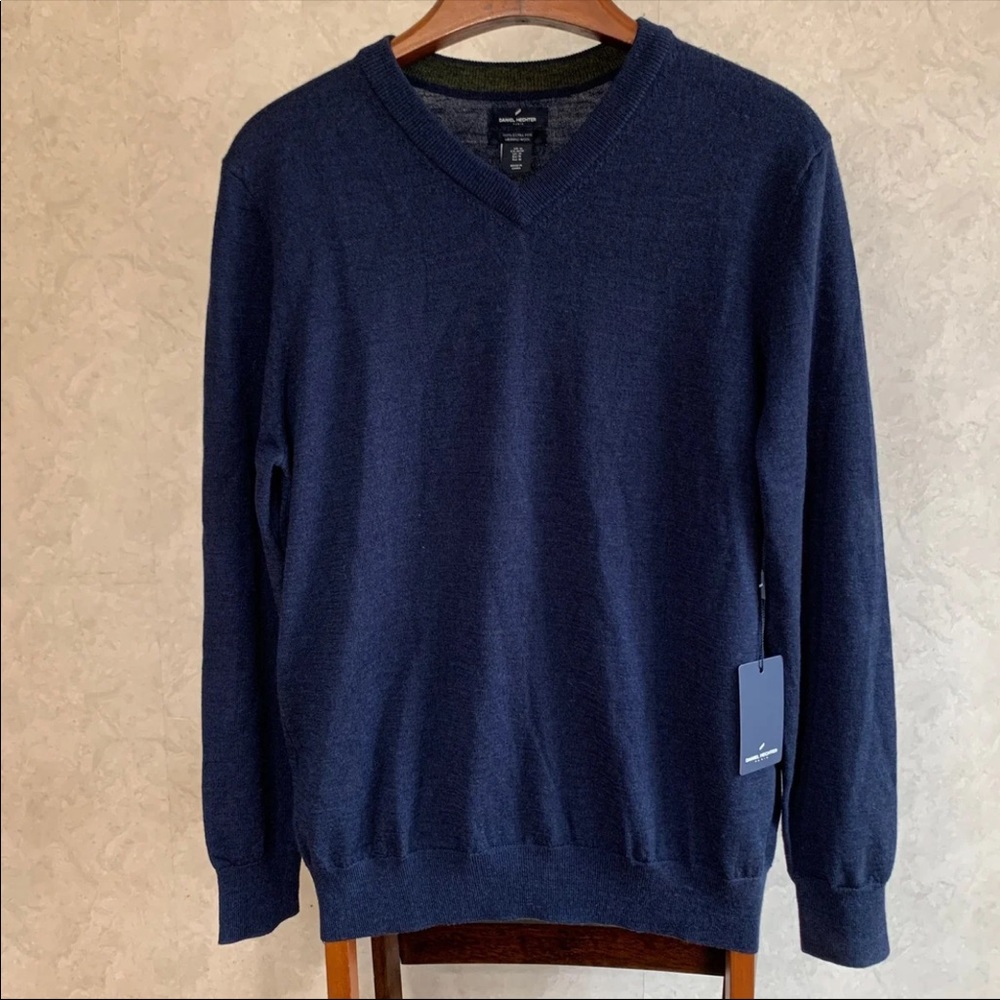 NWT Daniel Hechter Merino Wool Sweater